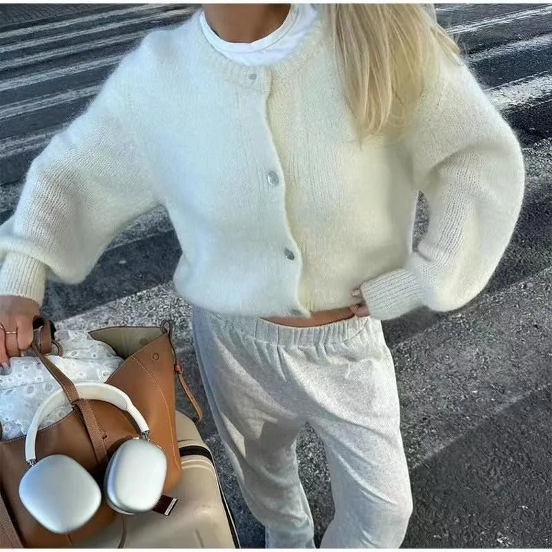 Hazel blød strikcardigan