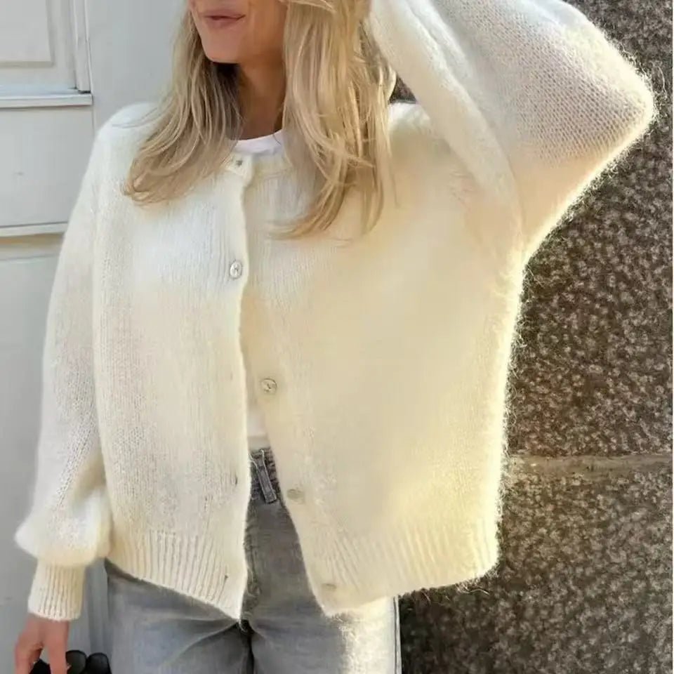 Hazel blød strikcardigan