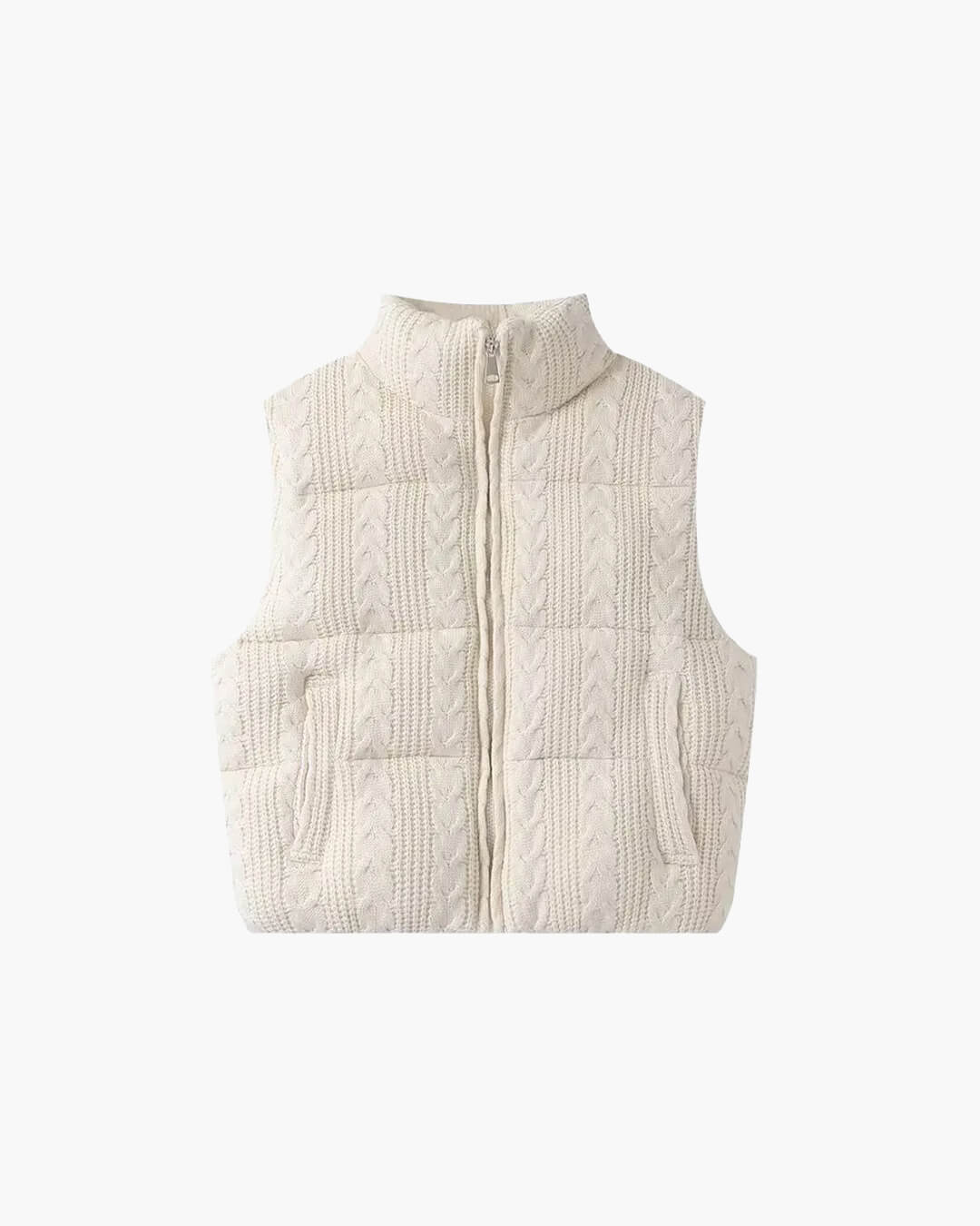 Jayden Strikket ærmeløs vest