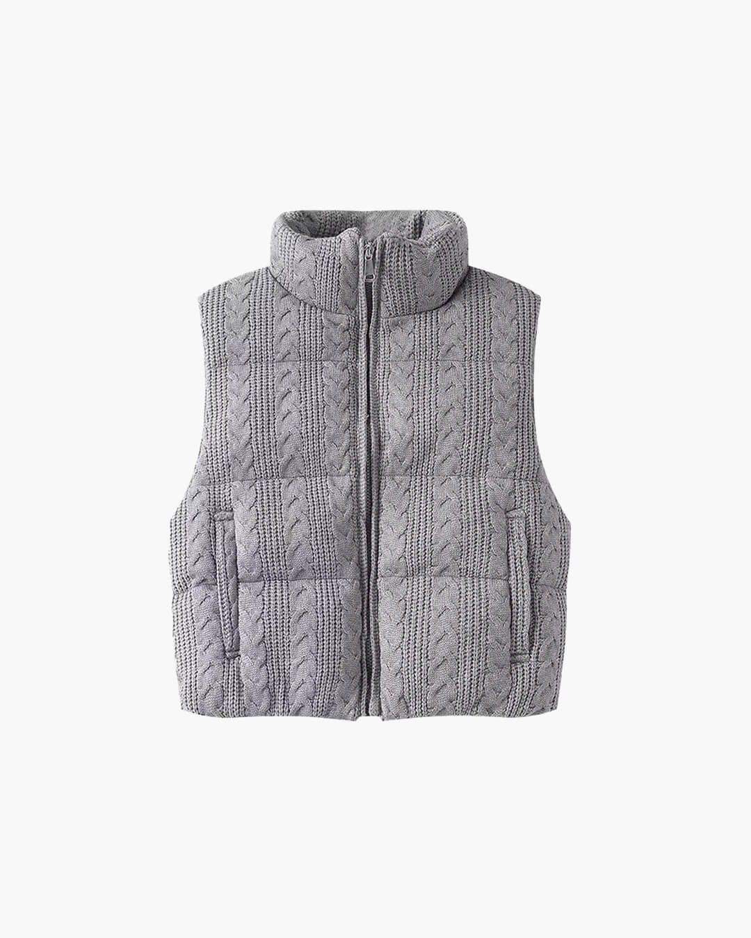 Jayden Strikket ærmeløs vest