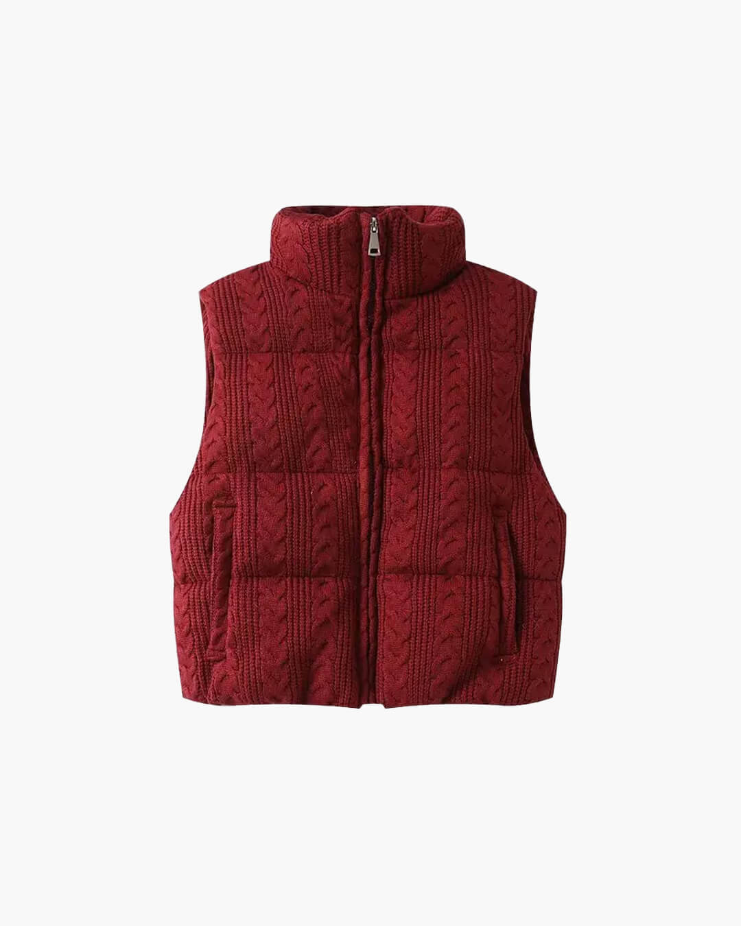 Jayden Strikket ærmeløs vest