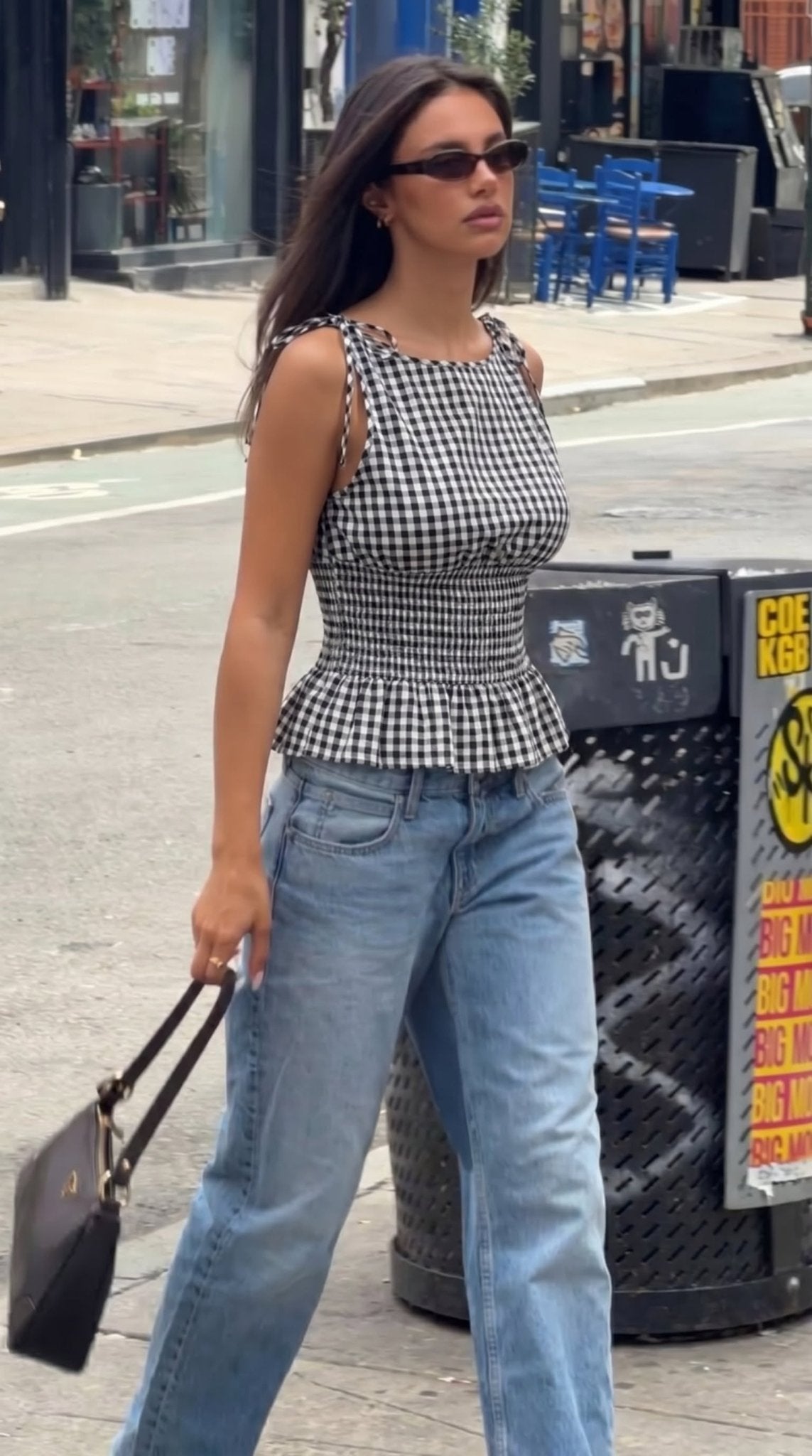 Jessica vintage-ternet tanktop