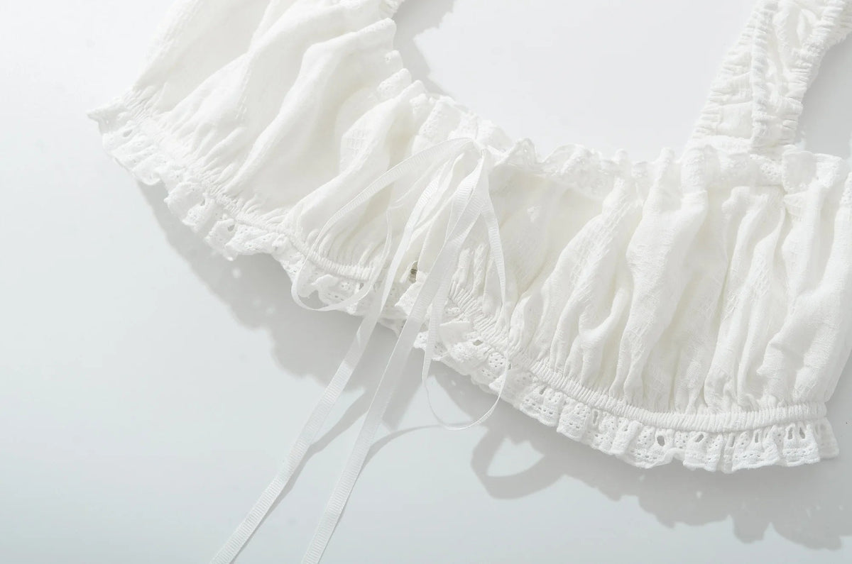Keila sæt med bralette og maxi-nederdel