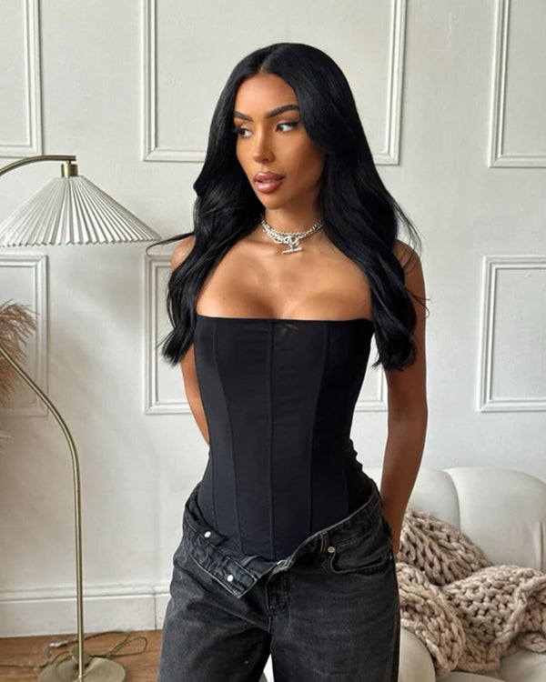 Kelly Satin Corsettop