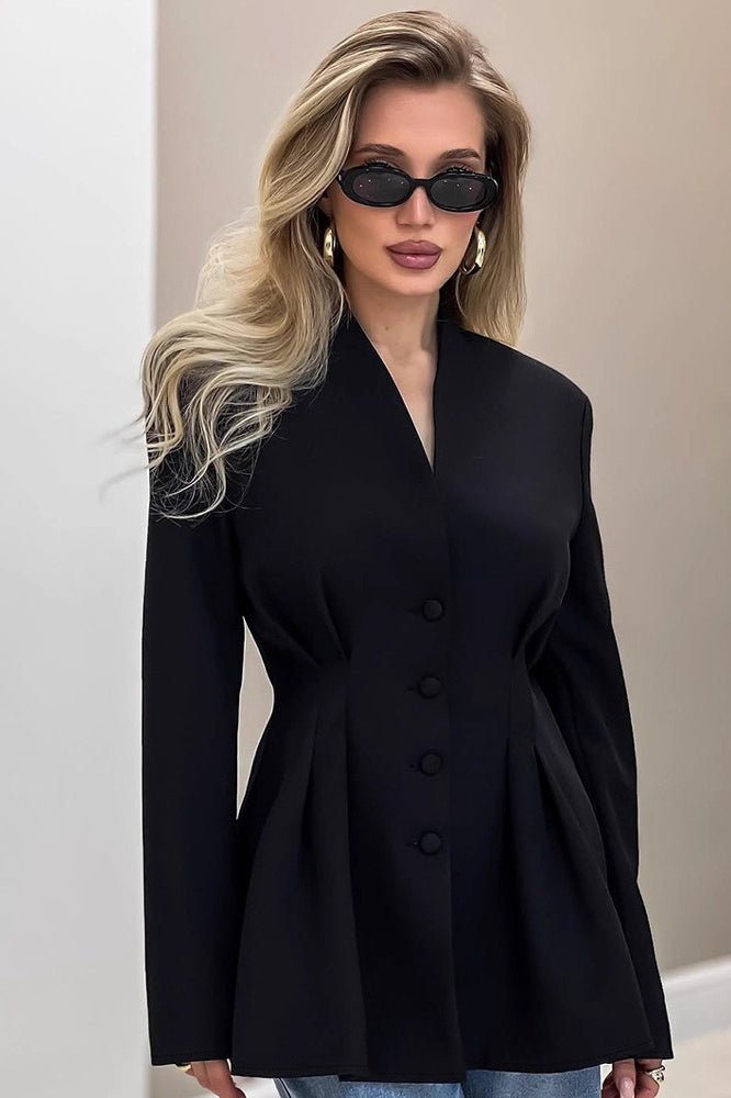Margarita plisseret blazer