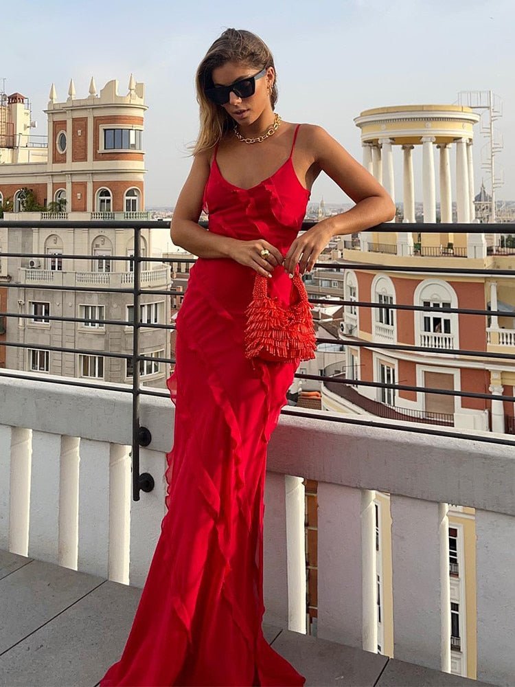 Margot Ruffle Dress
