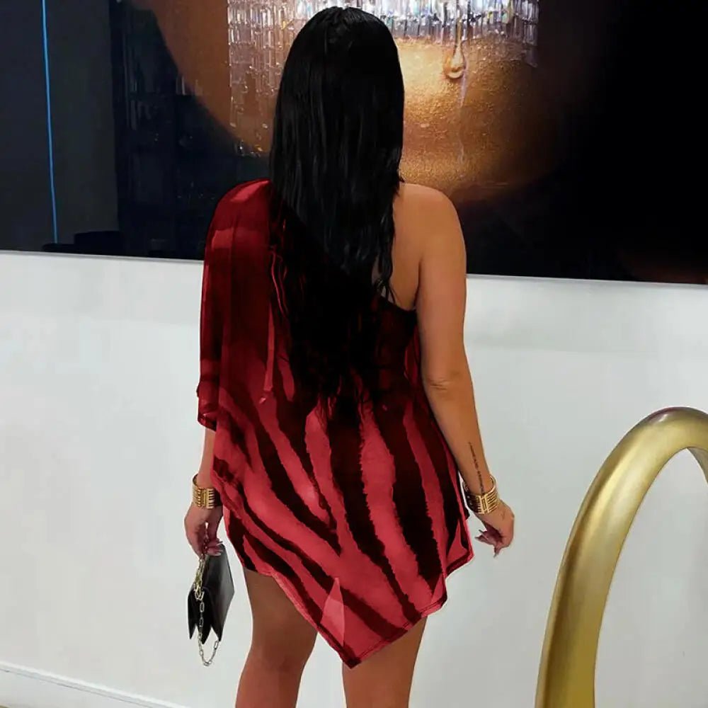 Mariana todelt sæt med zebraprint