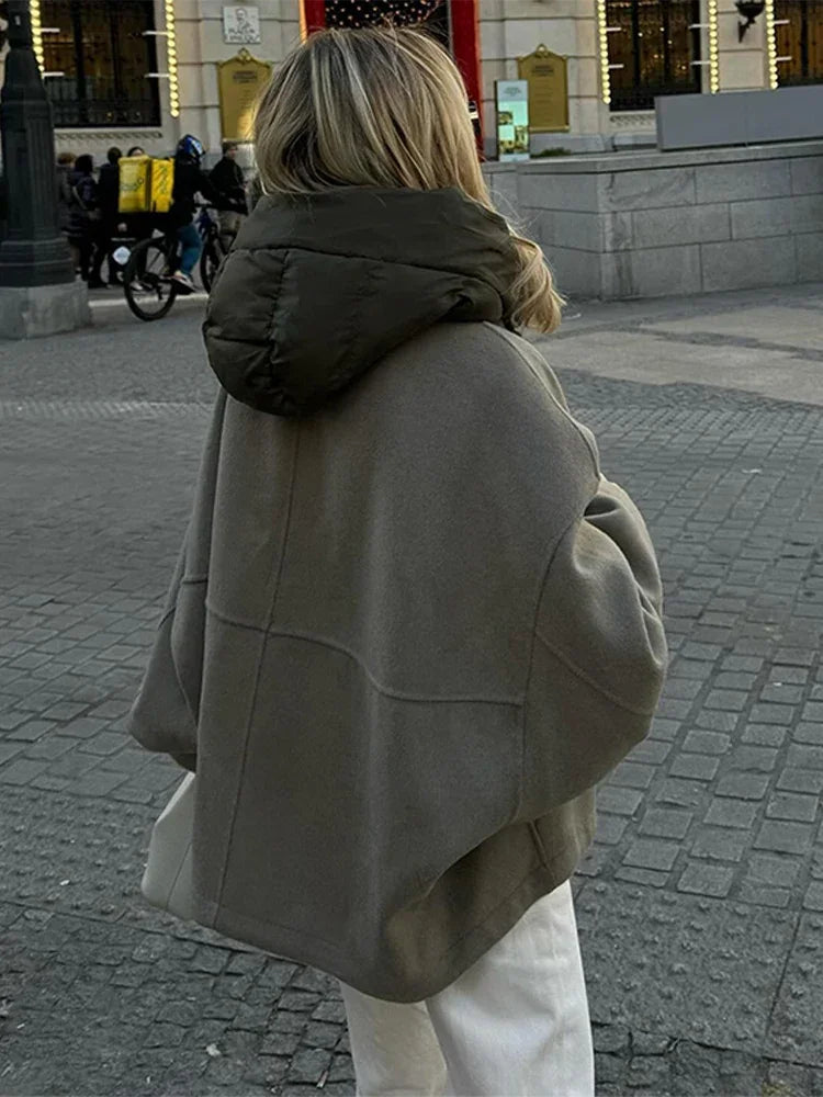 Marie jakke med hætte