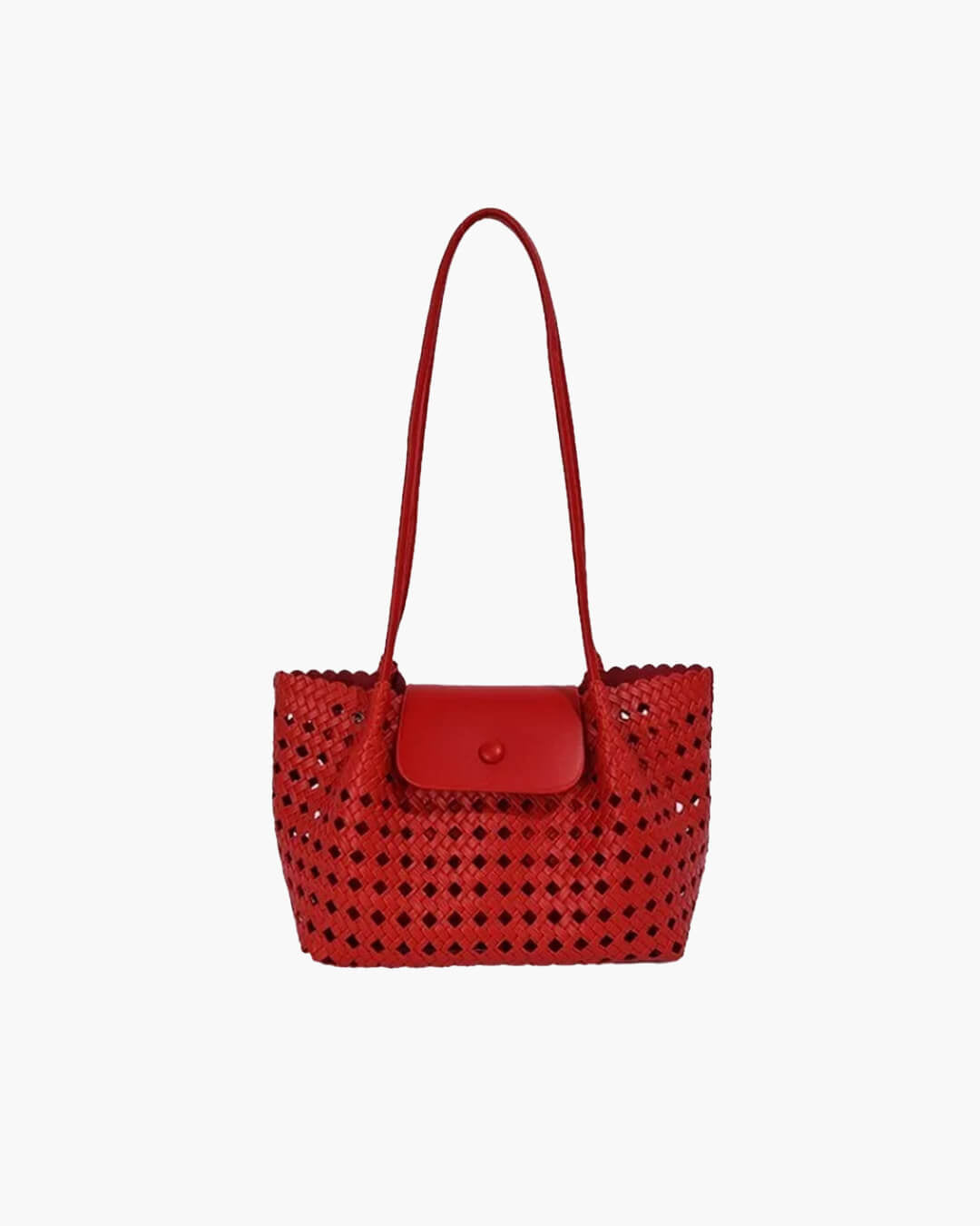 Marina Embossed Shoulder Bag