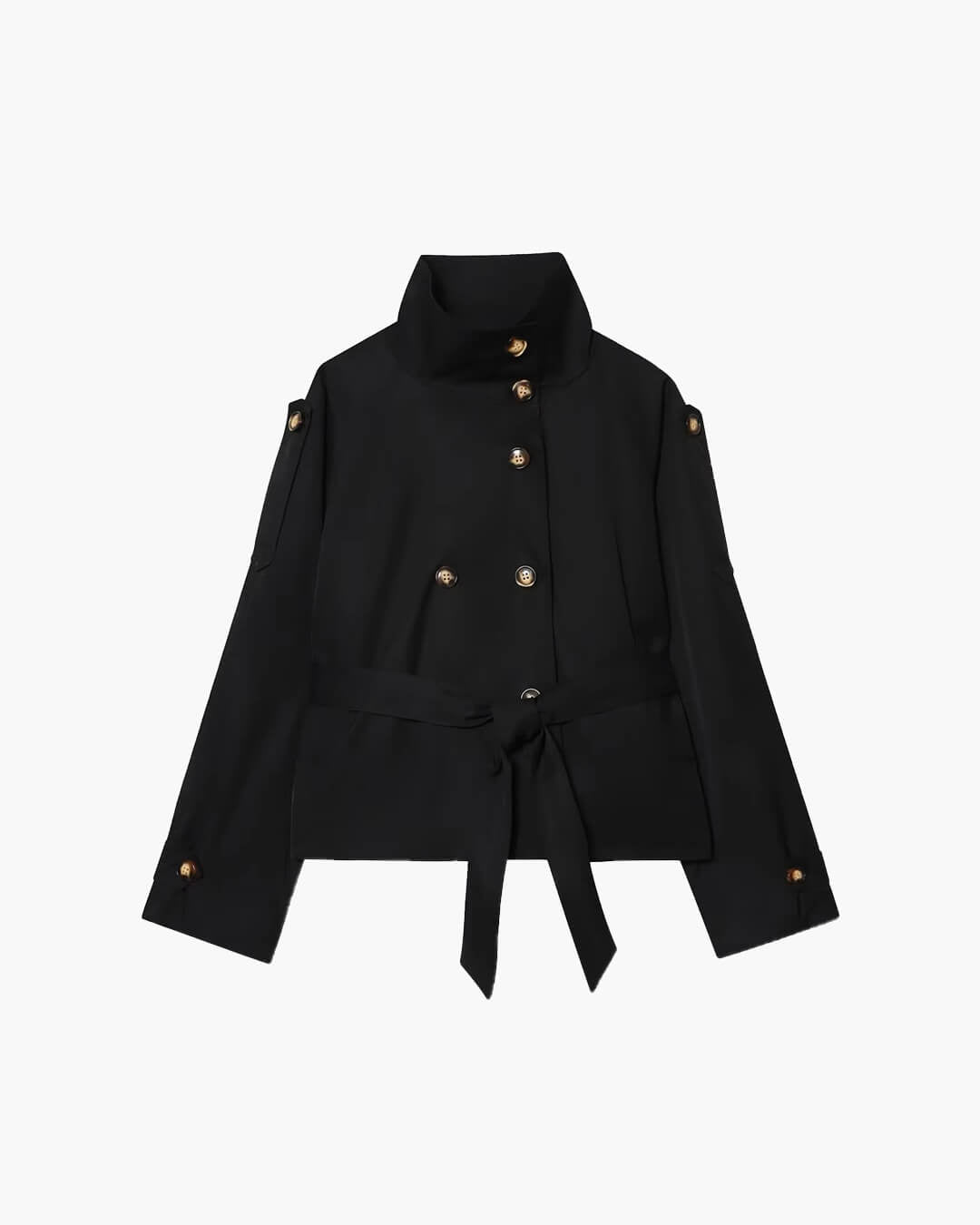 Marlene kort trenchcoat