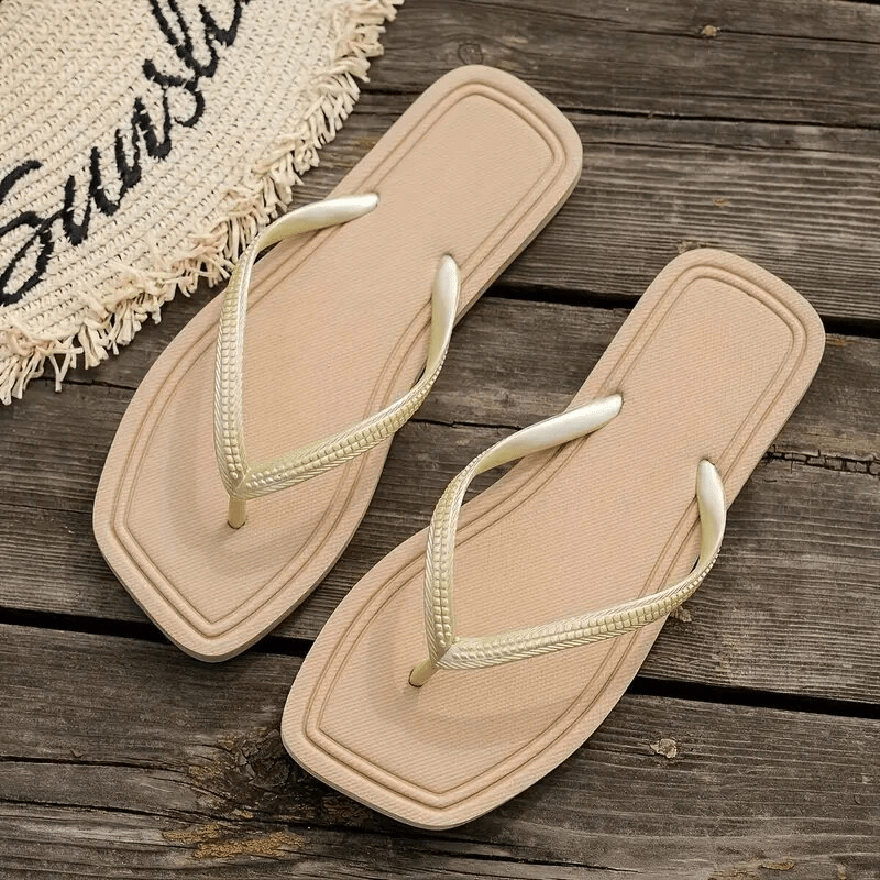 Maya EVA-sandaler med firkantet tå