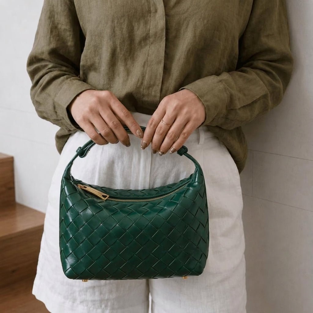 Mica-mini-vævet taske