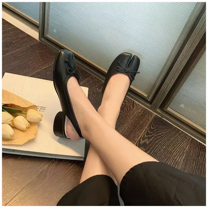 Miriam Split-Toe Ballet Mary Jane Heels