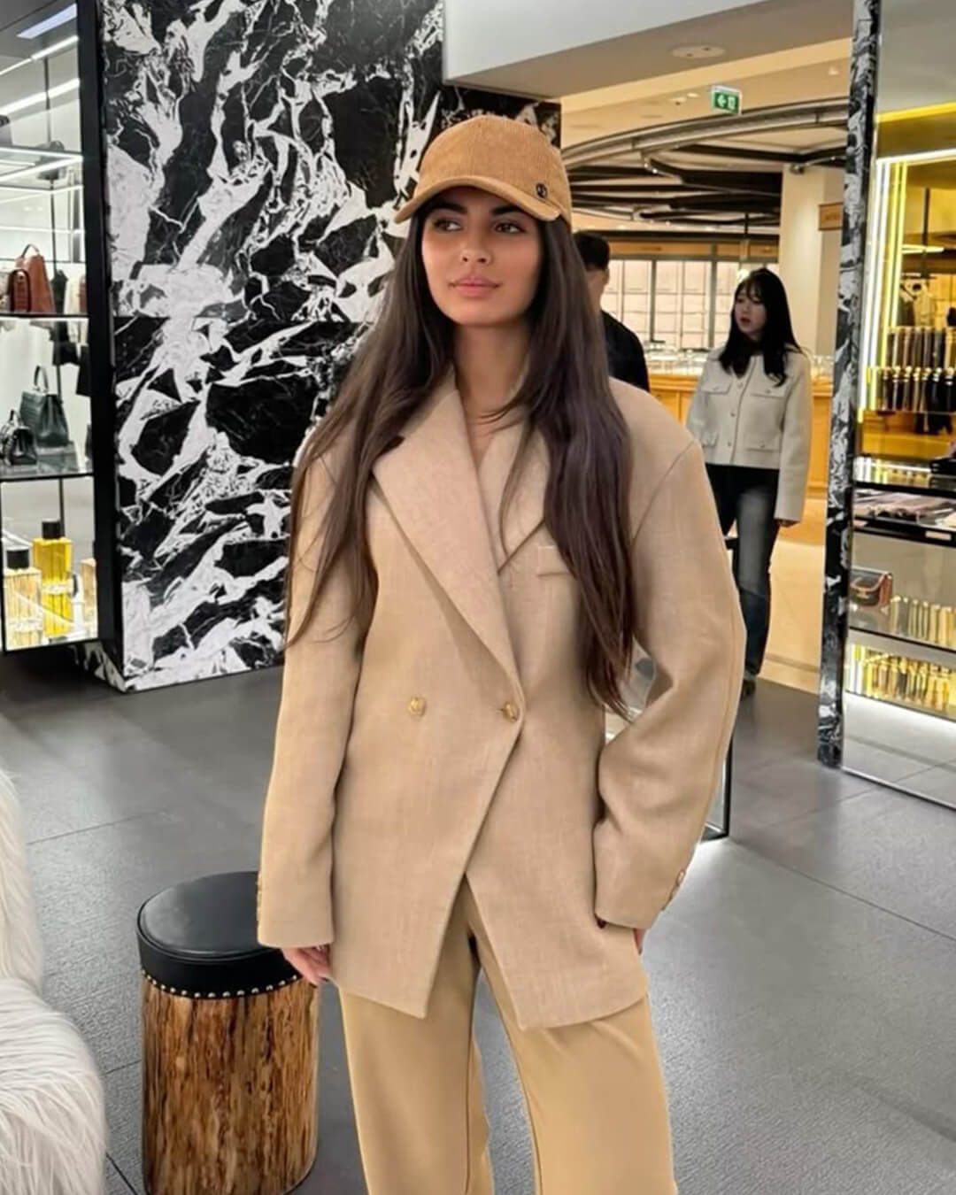 Myrna taljeret blazer med reverskrave
