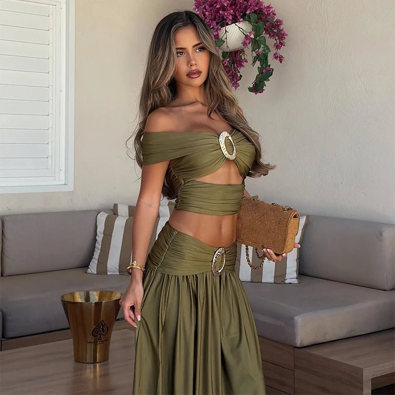 Naomi todelt cropped sæt