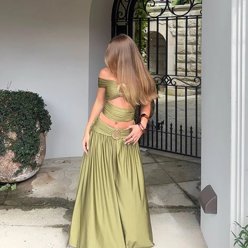 Naomi todelt cropped sæt