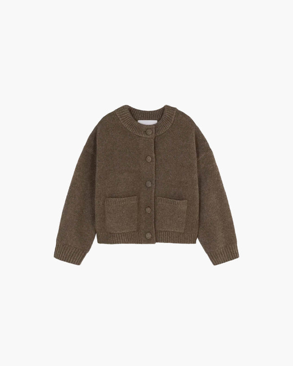 Nessa tykstrikket cardigan