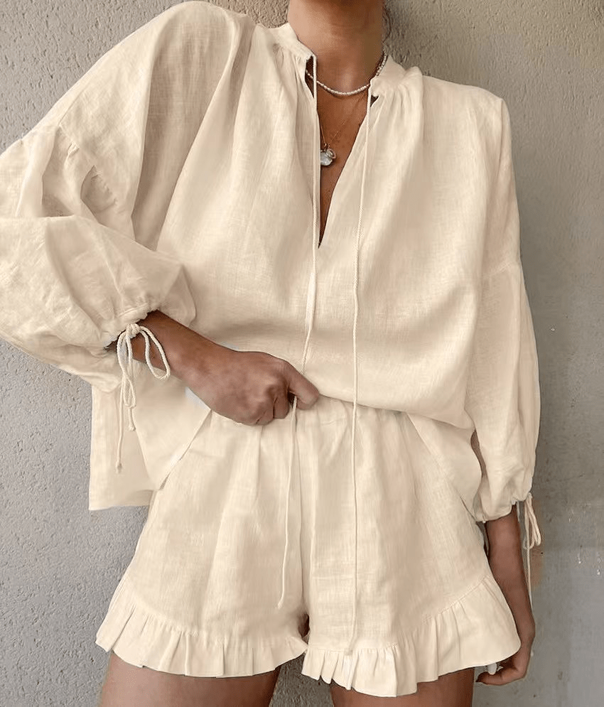 Nina Azure-loungewear-sæt