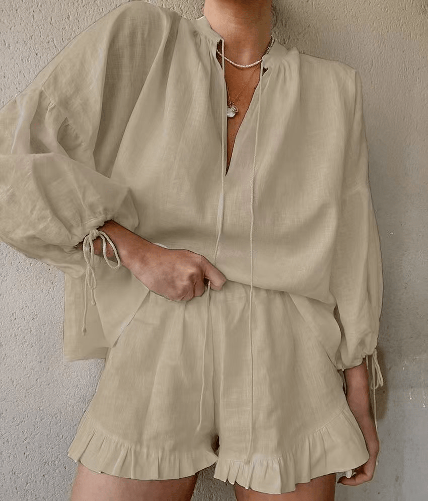Nina Azure-loungewear-sæt