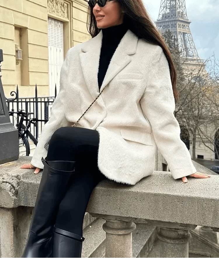 Noemi struktureret blazer