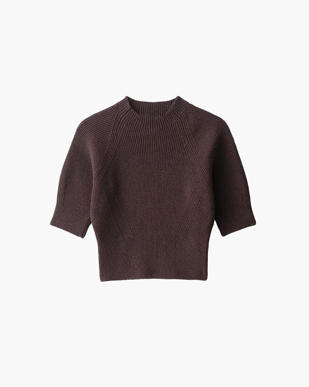 Paloma Sømløs strikket crop top