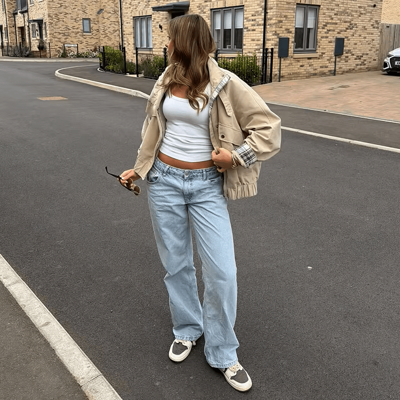 Runa Casual Stand Collar Jacket