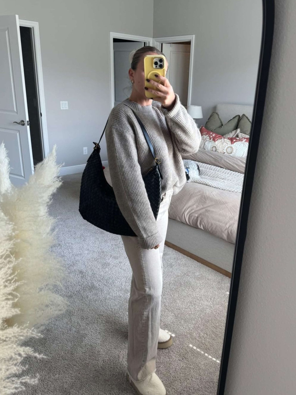 Scarlett-flettet shopper