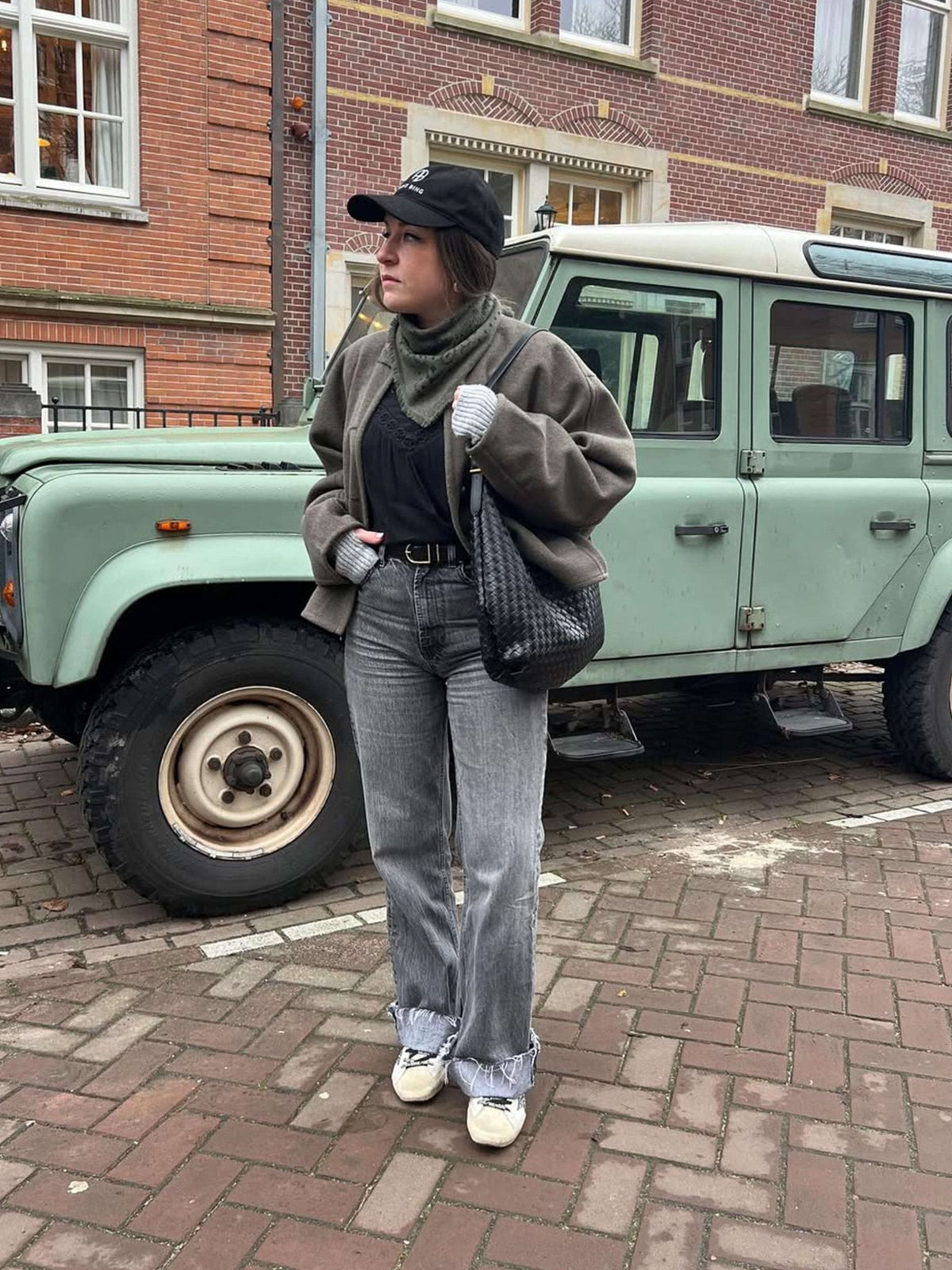 Scarlett-flettet shopper