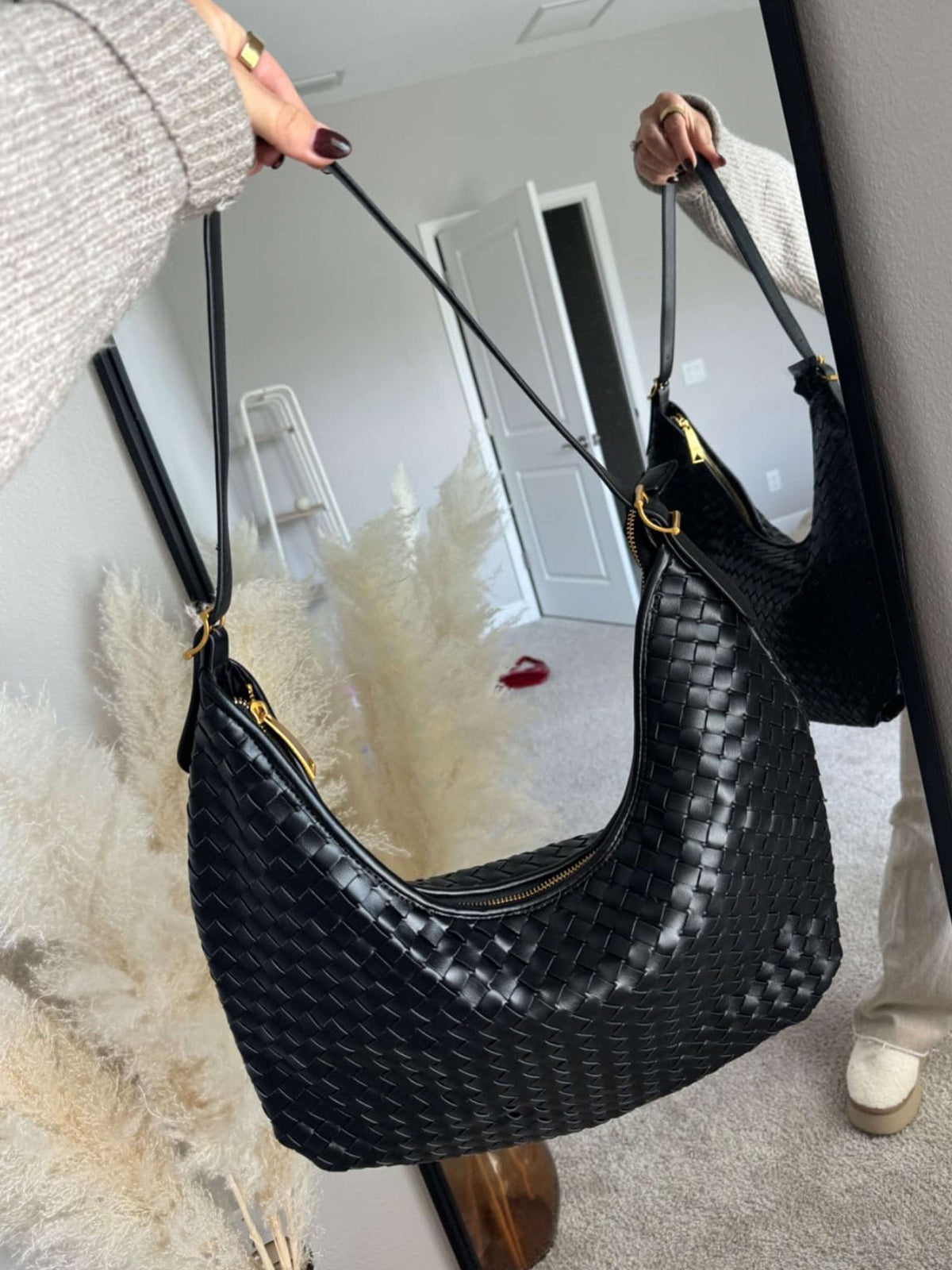 Scarlett-flettet shopper