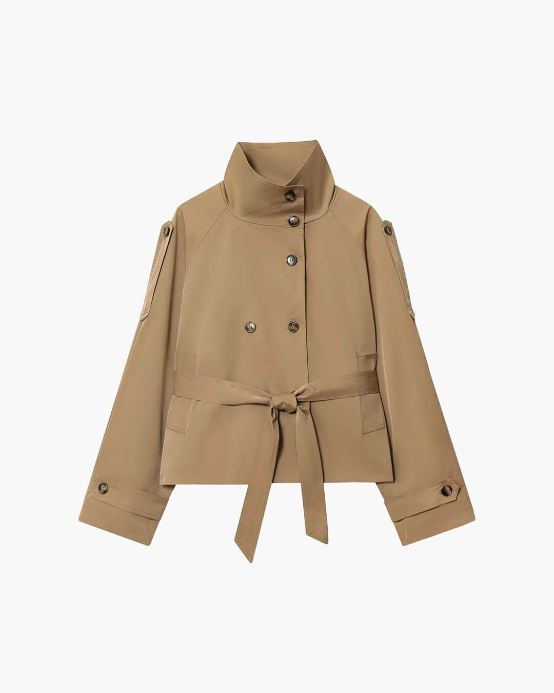 Sofie kort trenchcoat