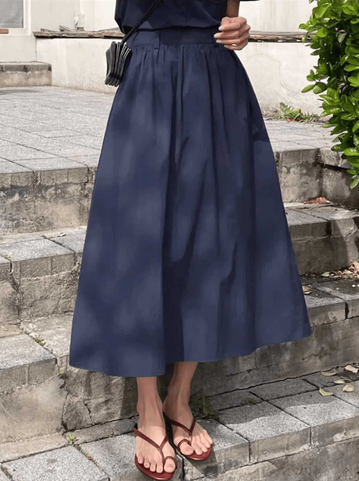 Sophia flade slippers med tårem