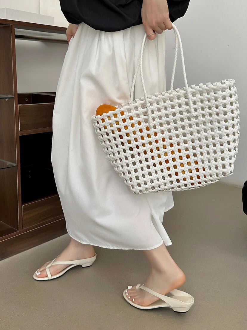 Sophia flade slippers med tårem