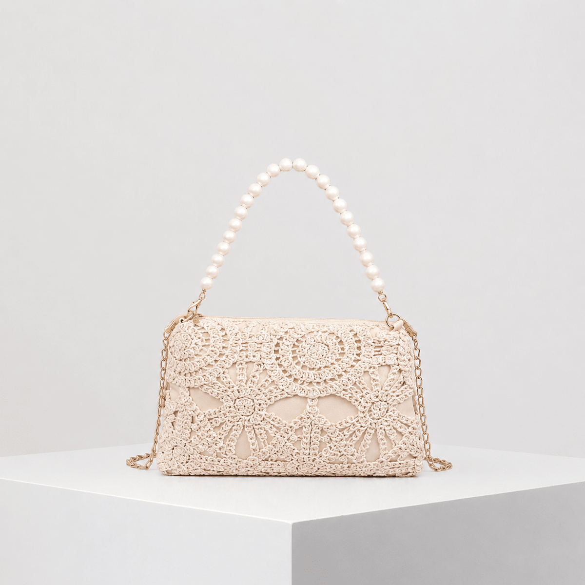 Sophia blomstret boho-clutch