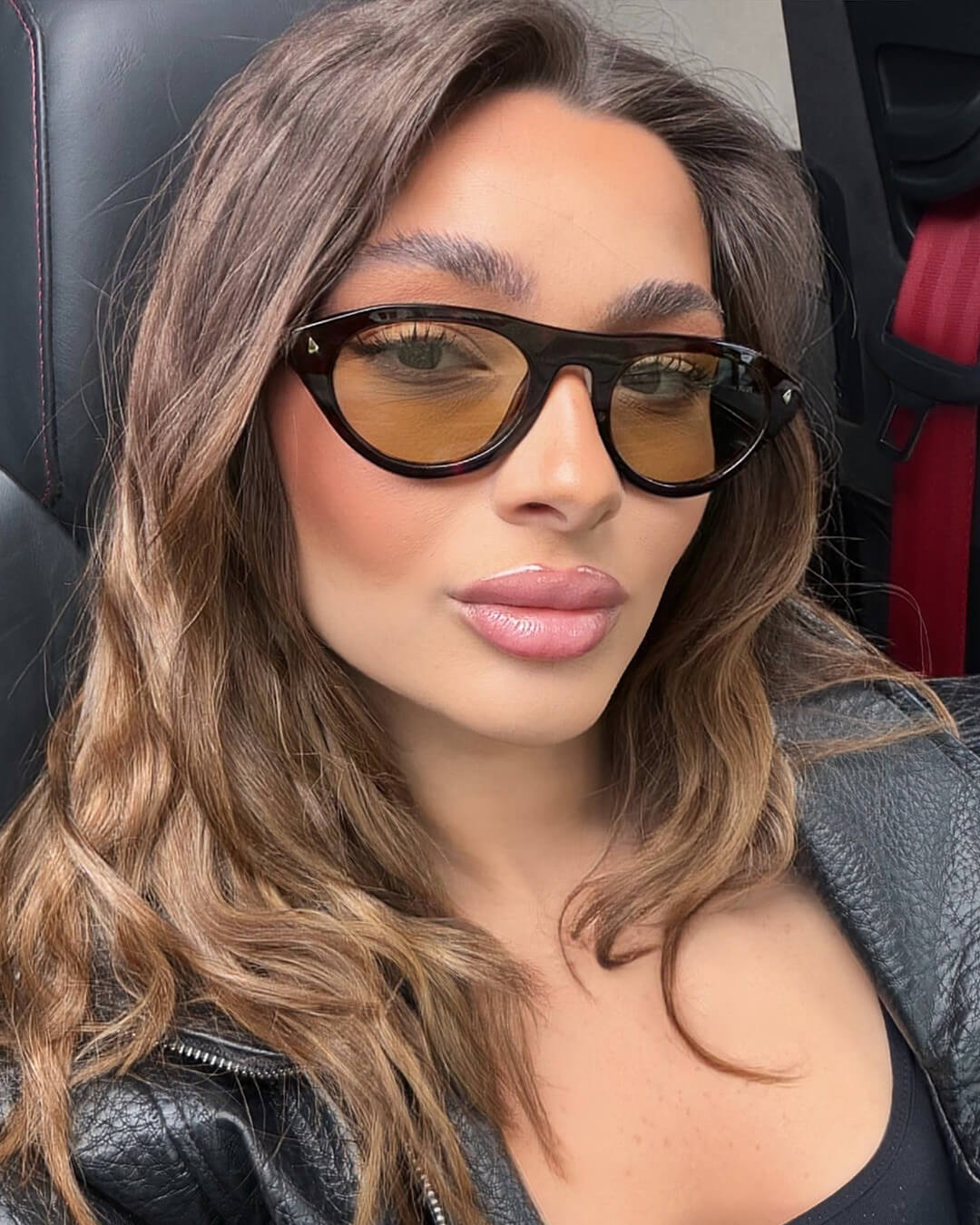 Sophia oversized solbriller