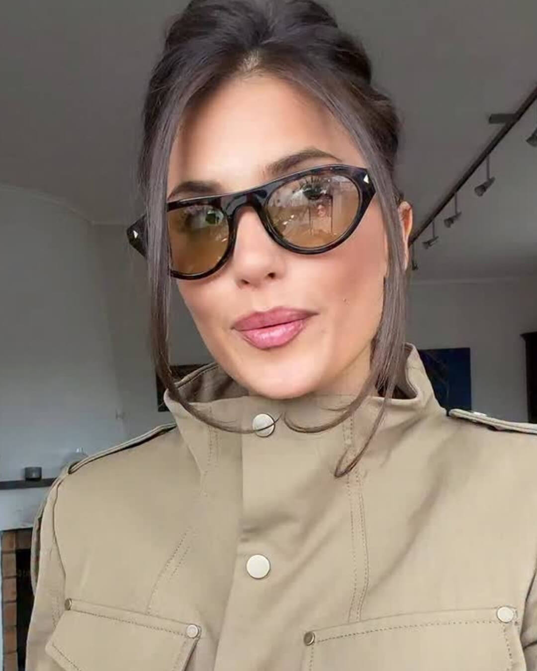 Sophia oversized solbriller