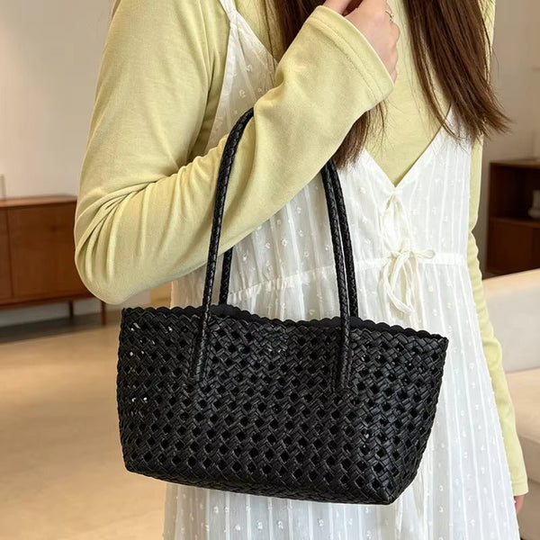 Sophia Woven Shoulder Bag