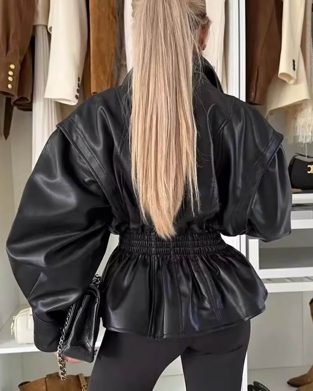 Stephanie læderjakke
