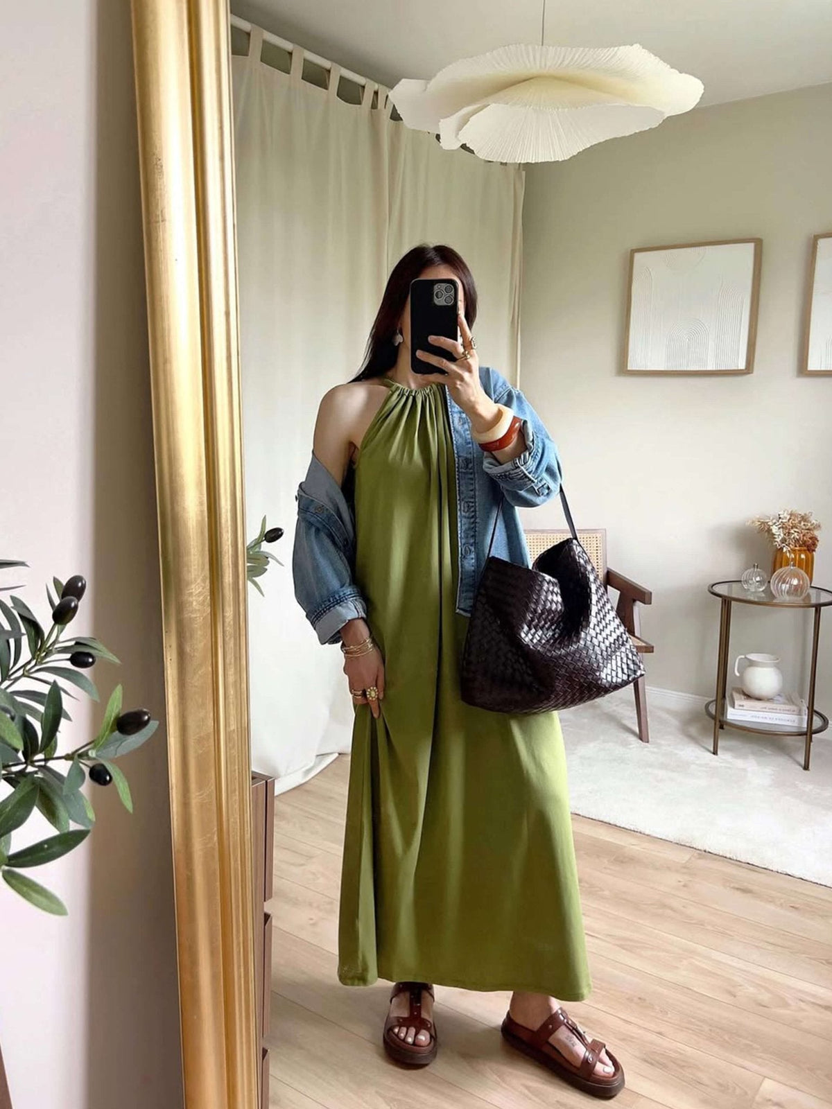 Sylvia-flettet shopper