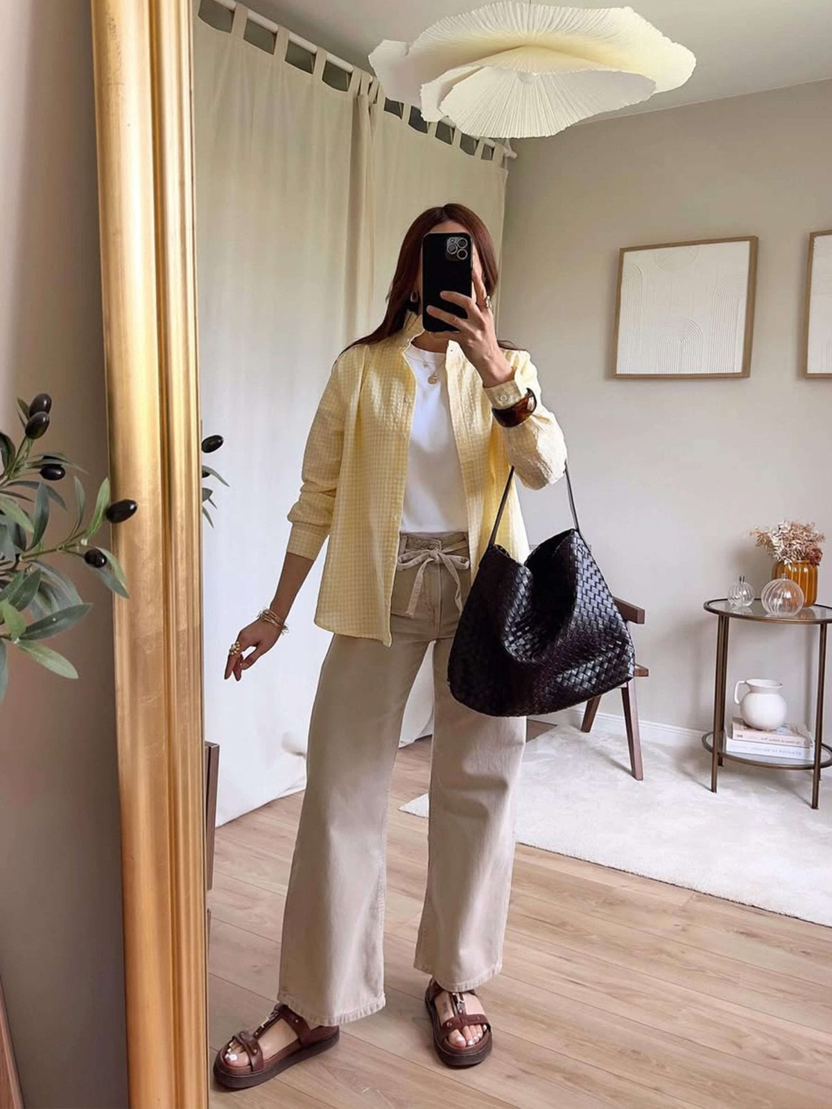 Sylvia-flettet shopper